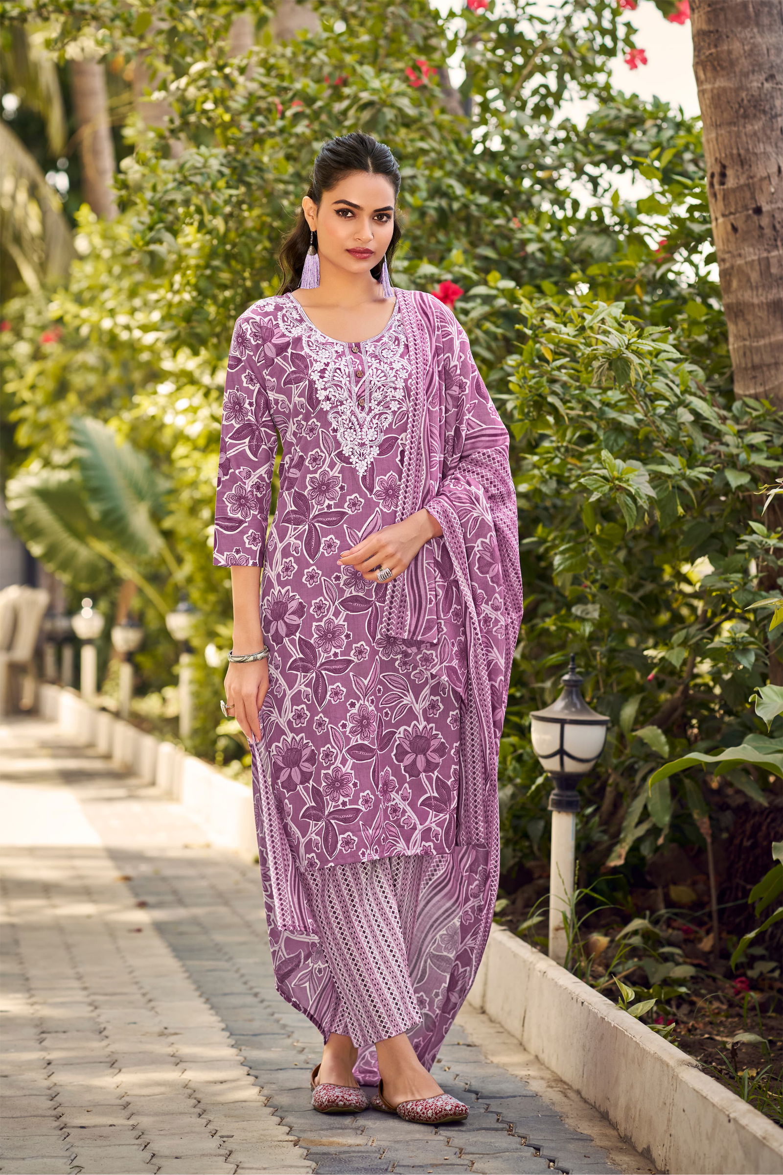 Summer Saga By Tips And Tops Cotton Kurti With Bottom Dupatta Exporters In India